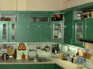 Мойка и угловая витрина с другого ракурса Мойка и угловая витрина с другого ракурса