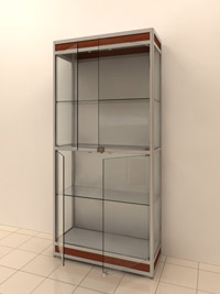 Витрина ВА-11 с открытыми дверцами Витрина ВА-11 с открытыми дверцами