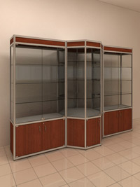 Витрина восьмигранная ВАО-32 в составе линии Витрина восьмигранная ВАО-32 в составе линии